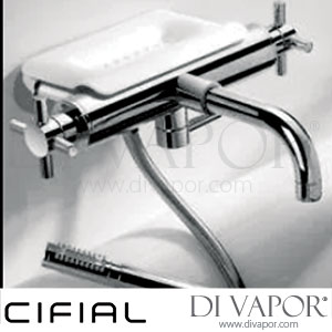 Cifial 31708TBA/B/P/T Techno 300+ 2 Hole Wall Mounted Bath Shower Mixer with Hand Shower Spare Parts